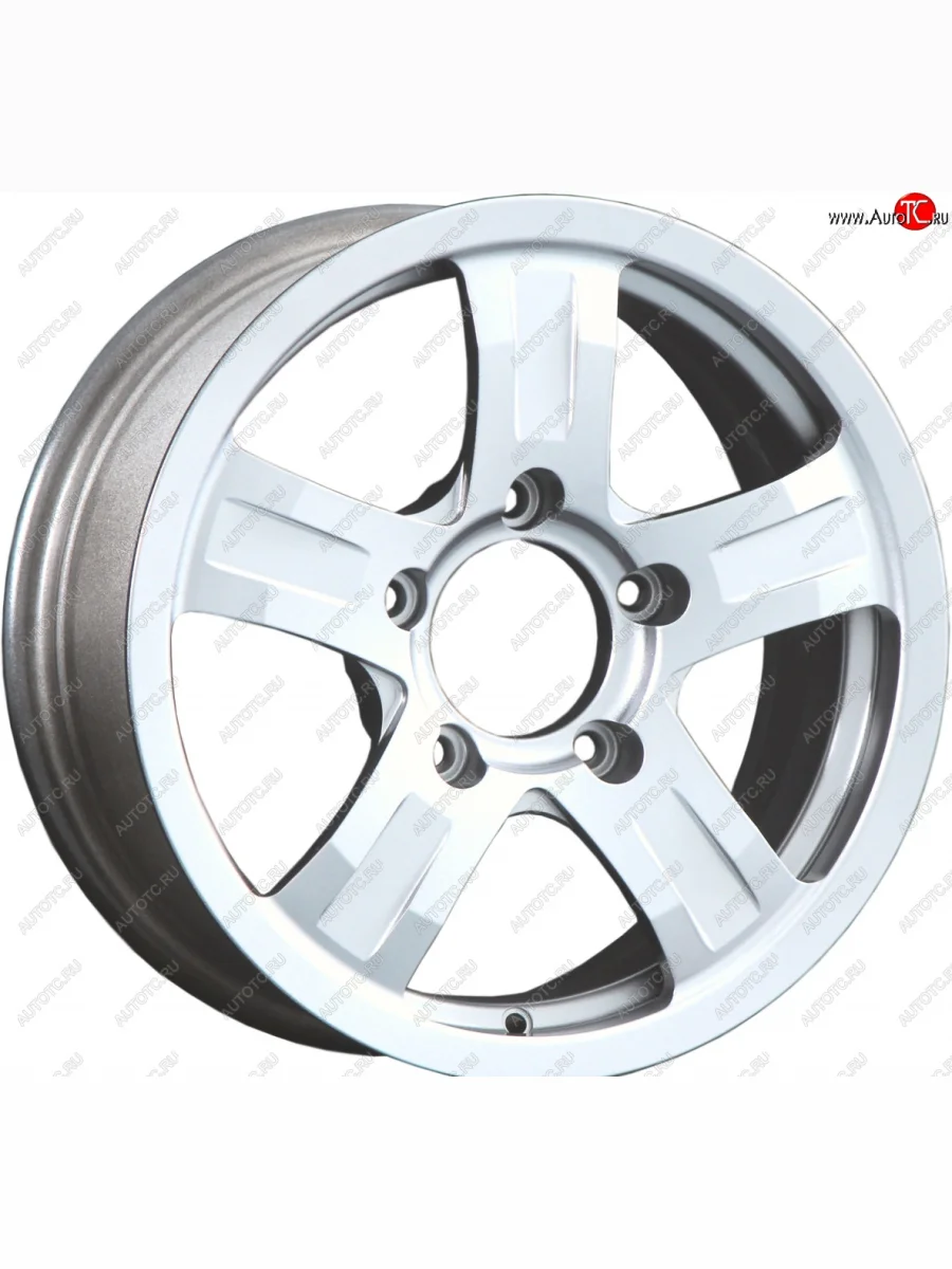 Кованый диск Slik Classic L-208 6.5x16 Уаз Патриот Спорт (2012-2013) 5x139.7xDIA108.1xET40.0 (Ярко блестящее серебро (HPB))