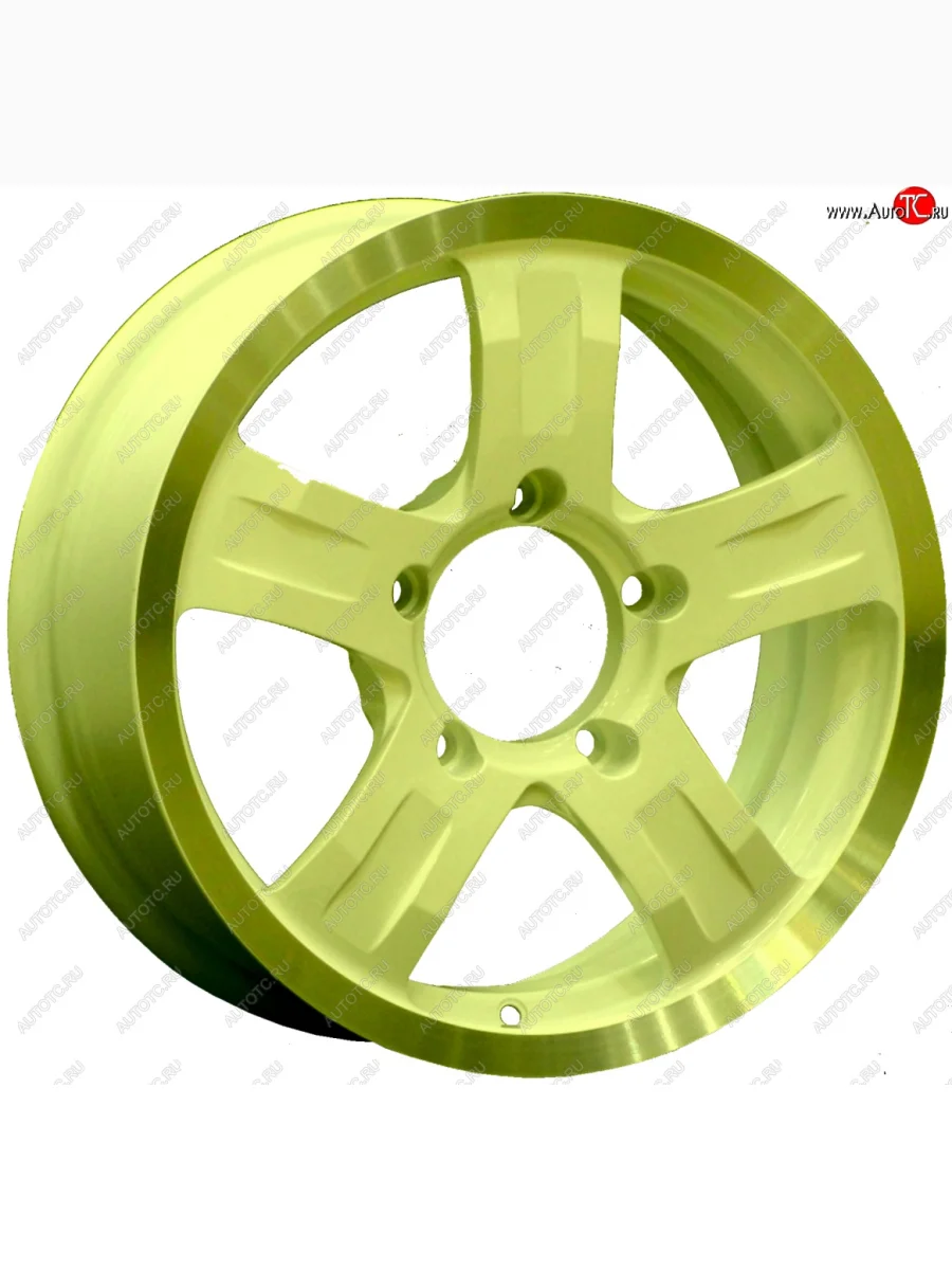 Кованый диск Slik Classic L-208 6.5x16 Уаз Патриот Спорт (2012-2013) 5x139.7xDIA108.1xET40.0 (Золотой с полированным ободом (GL))