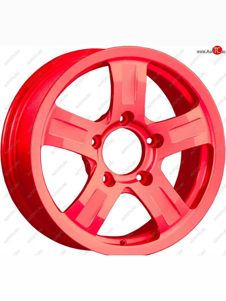 Кованый диск Slik Classic L-208 6.5x16 Уаз Патриот Спорт (2012-2013) 5x139.7xDIA108.1xET40.0 (RAL 3026 ярко алый (3026))