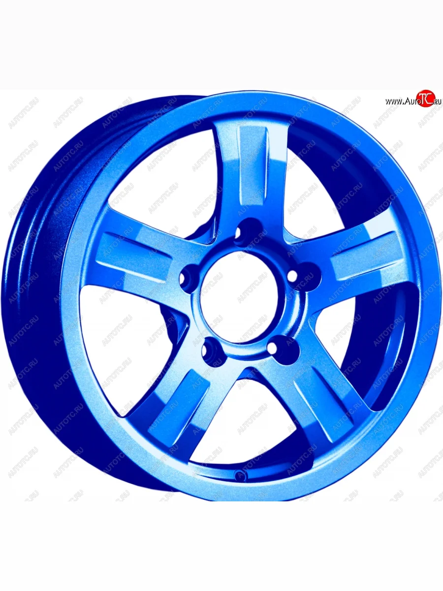 Кованый диск Slik Classic L-208 6.5x16 Уаз Патриот Спорт (2012-2013) 5x139.7xDIA108.1xET40.0 (Candy синий (Candy BLUE))