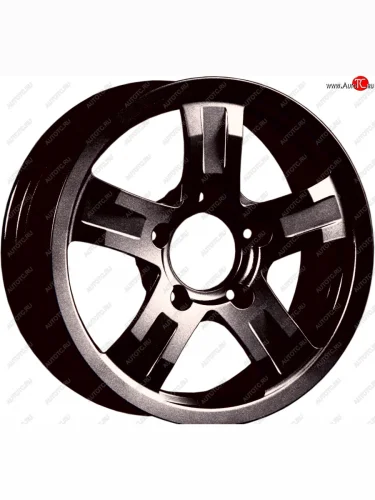 Кованый диск Slik Classic L-208 6.5x16 (Черный матовый (MB)) 