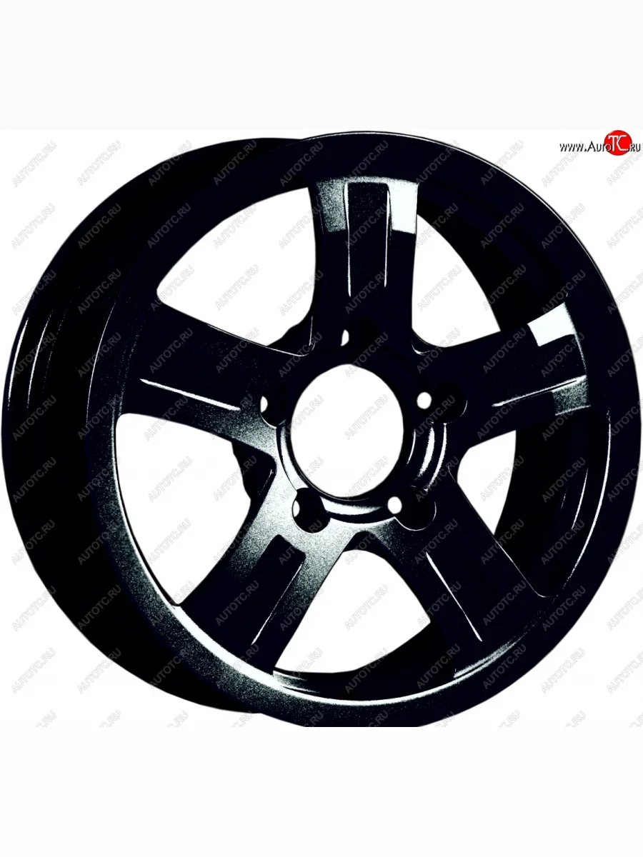 Кованый диск Slik Classic L-208 6.5x16 Уаз Патриот Спорт (2012-2013) 5x139.7xDIA108.1xET40.0 (Черный глянцевый (BK))