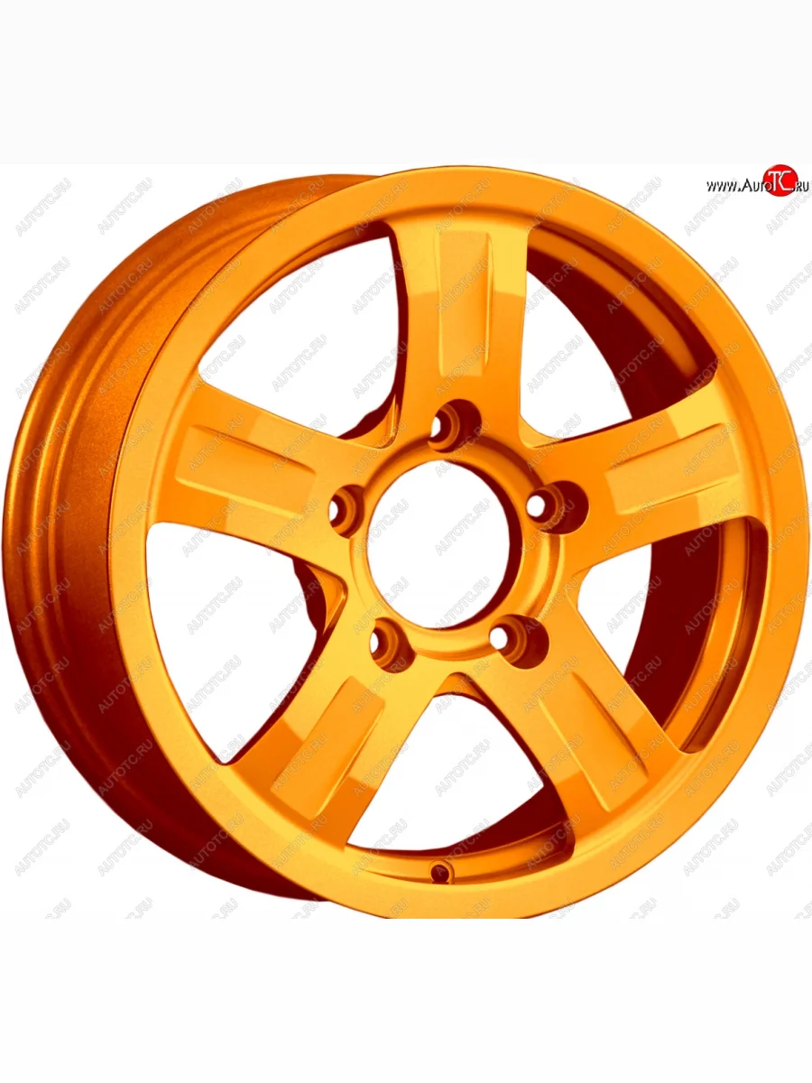 Кованый диск Slik Classic L-208 6.5x16 Уаз Патриот Спорт (2012-2013) 5x139.7xDIA108.1xET40.0 (Candy медно-оранжевый матовый)