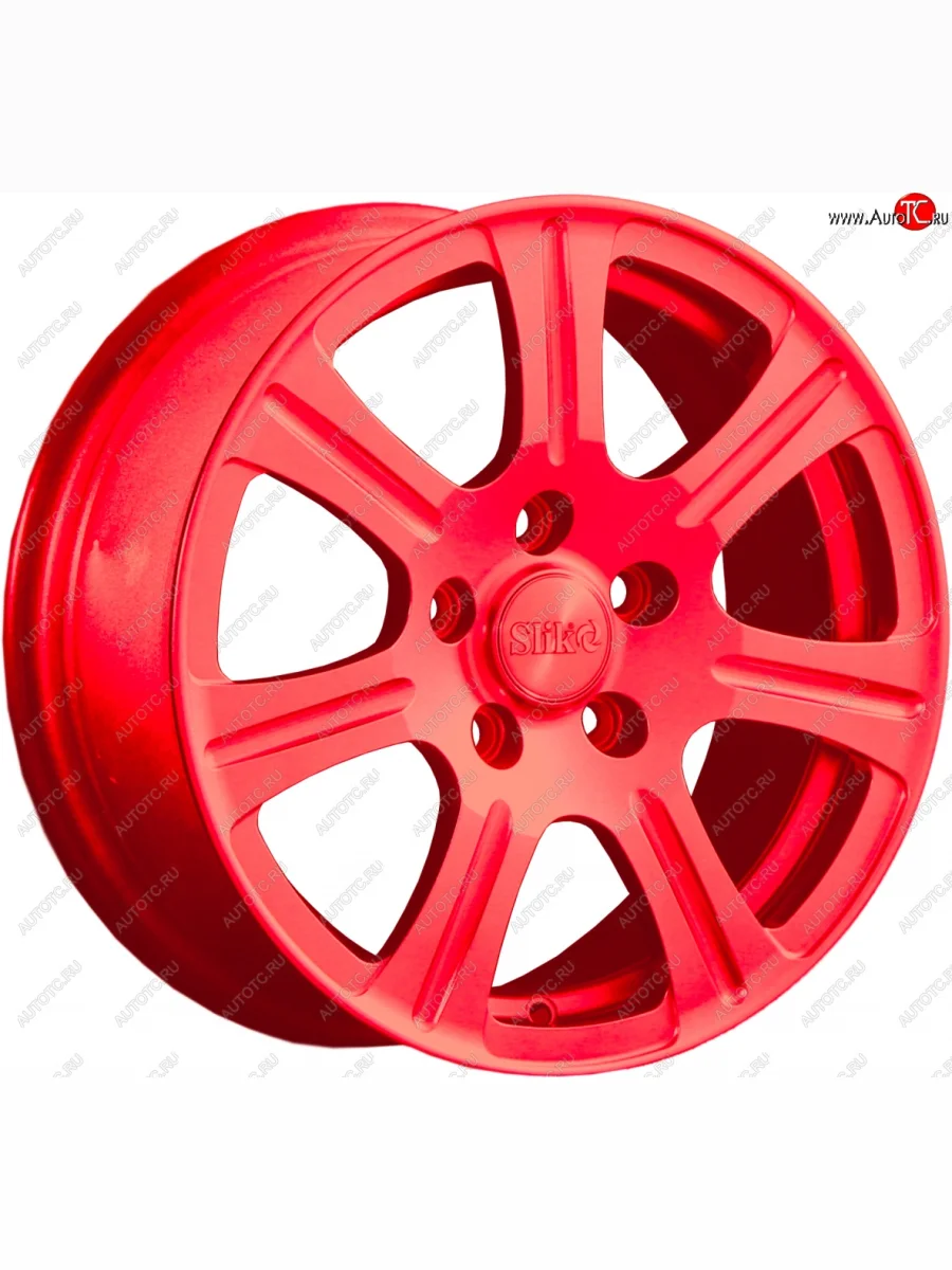 Кованый диск Slik Classic L-1815 6.5x15   (RAL 3026 ярко алый (3026))  с доставкой в г. Керчь