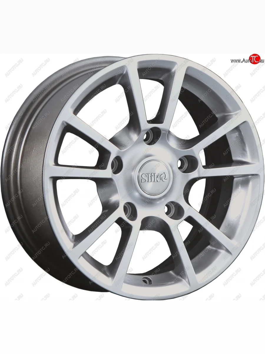 Кованый диск Slik Classic L-87 6.5x15 Toyota Previa 2 (2000-2006) 5x114.3xDIA60.1xET50.0 (Серебристый светлый (S16))