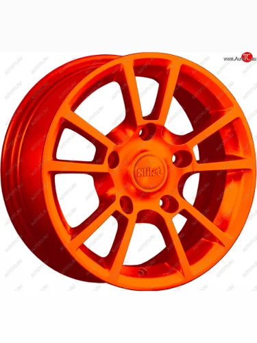 Кованый диск Slik Classic L-87 6.5x15 (Ярко оранжевый (ORANGE)) 