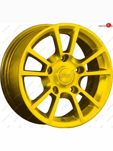 Кованый диск Slik Classic L-87 6.5x15 (Candy ярко-желтый (Candy YELLOW)) 