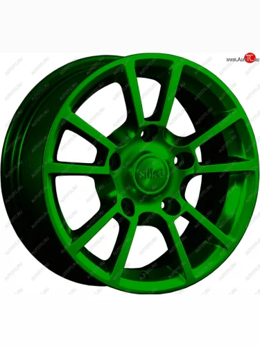 Кованый диск Slik Classic L-87 6.5x15 (Зеленый (GREEEN)) 