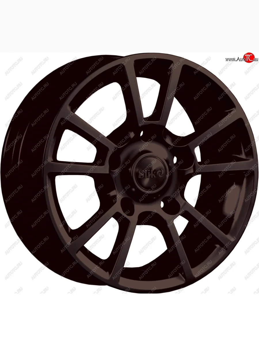 Кованый диск Slik Classic L-87 6.5x15 Toyota Previa 2 (2000-2006) 5x114.3xDIA60.1xET50.0 (Черный матовый (MB))