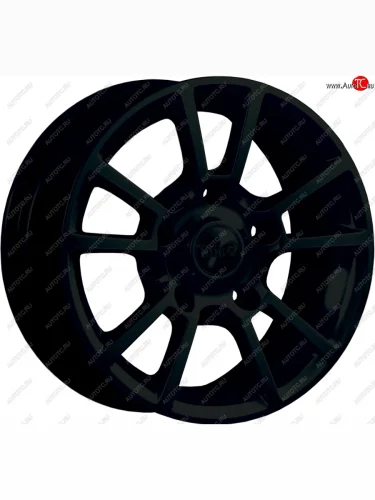 Кованый диск Slik Classic L-87 6.5x15 (Черный глянцевый (BK)) 