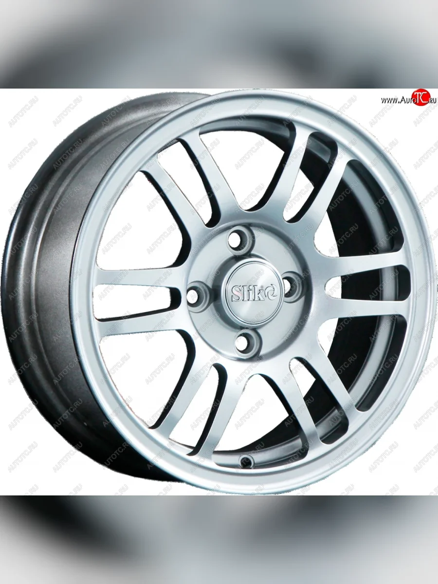 Кованый диск Slik Classic L1712 6.0x14 Seat Leon 5F хэтчбэк 5 дв. (2012-2016) 5x100.0xDIA57.1xET35.0 (Ярко блестящее серебро (HPB))