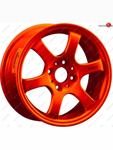 Кованый диск Slik Classic Sport L-1726S 6.0x14 (Ярко оранжевый (ORANGE)) 