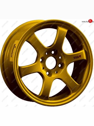 Кованый диск Slik Classic Sport L-1726S 6.0x14 (Ярко желтый RAL1021 (YELLOW)) 