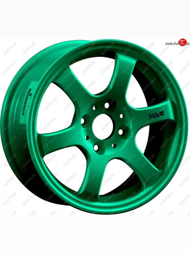Кованый диск Slik Classic Sport L-1726S 6.0x14 (Candy изумрудно-зеленый (Candy Green)) 