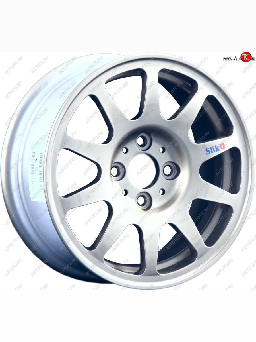 Кованый диск Slik Classic Sport L-1727S 6.0x14 Seat Leon 5F хэтчбэк 5 дв. (2012-2016) 5x100.0xDIA57.1xET35.0 (Ярко блестящее серебро (HPB))