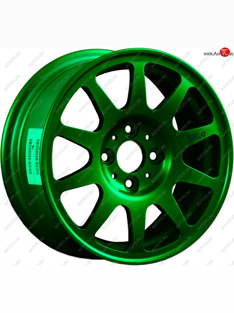 Кованый диск Slik Classic Sport L-1727S 6.0x14   (Зеленый (GREEEN))  В Кинешме Ивановской области