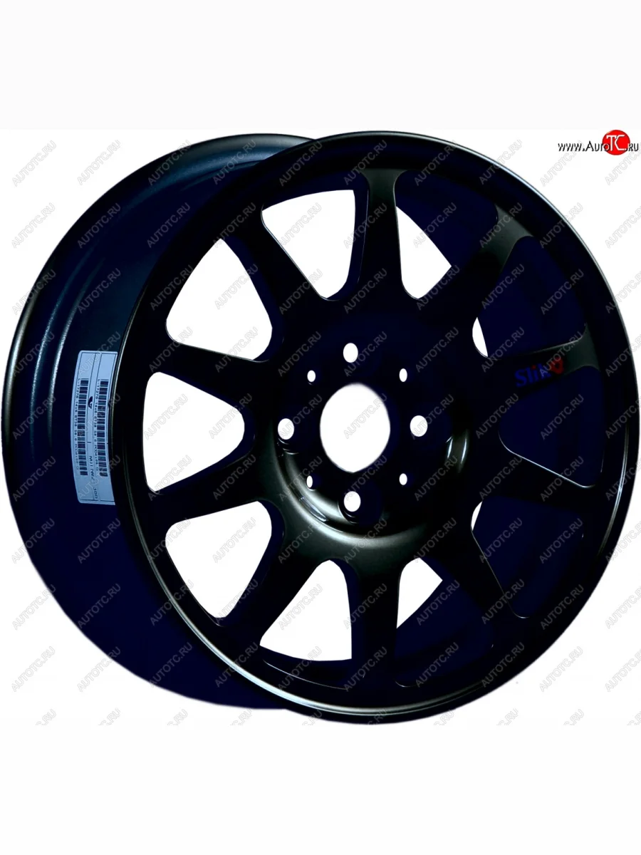 Кованый диск Slik Classic Sport L-1727S 6.0x14   (Черный глянцевый (BK))  В Кинешме Ивановской области