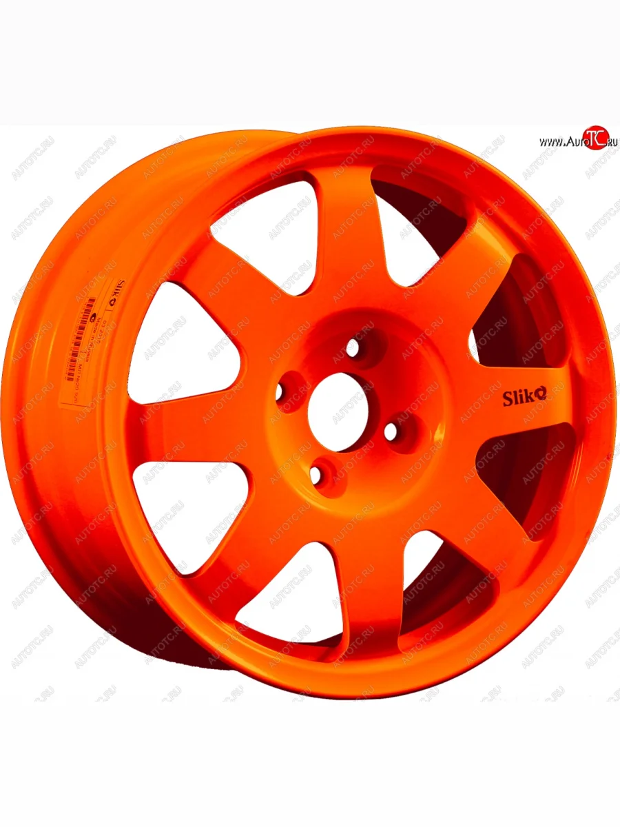 Кованый диск Slik Classic Sport L-181S 5.5x15 Lancia Dedra (1989-2000) 4x98.0xDIA58.1xET43.0 (Ярко оранжевый (ORANGE))