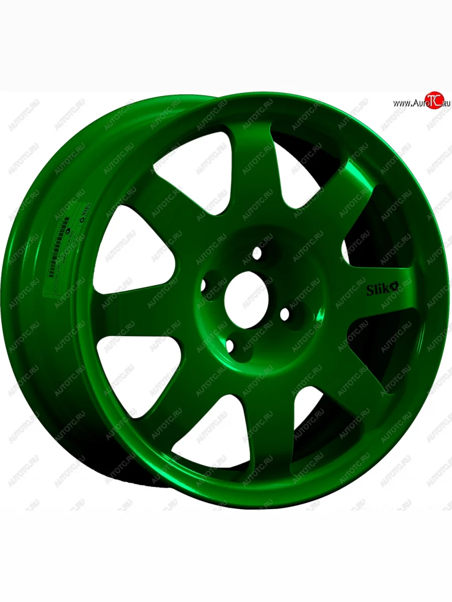 Кованый диск Slik Classic Sport L-181S 6.5x15   (Зеленый (GREEEN))  в Самаре Самарской области