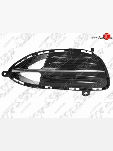 Левая заглушка воздухозаборника в передний бампер SAT (AMG, пр-во Тайвань) Mercedes-Benz E-Class  W212 (2013-2017) рестайлинг седан