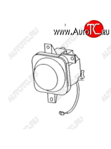 Левая противотуманная фара VAG Volkswagen Pointer (2006-2009)