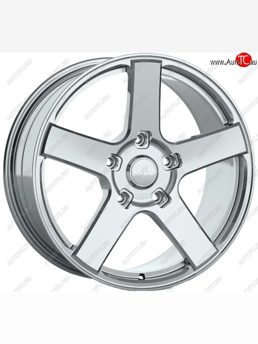 Кованый диск Slik PREMIUM L-607 9.0x20   (Ярко блестящее серебро (HPB))  в Перми Пермском крае