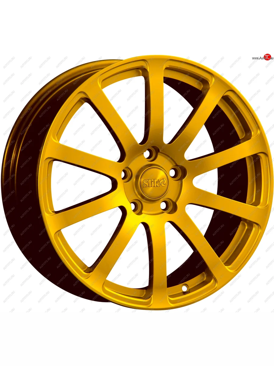 Кованый диск Slik PREMIUM L-812 8.0x18 Jeep Cherokee KL рестайлинг (2017-2020) 5x110.0xDIA65.1xET41.0 (Candy желтый (Candy Yellow))