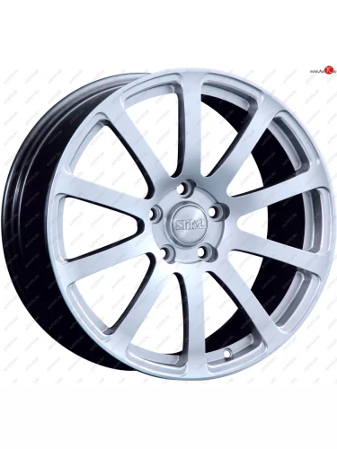 Кованый диск Slik PREMIUM L-812 8.5x18 (Ярко блестящее серебро (HPB)) 