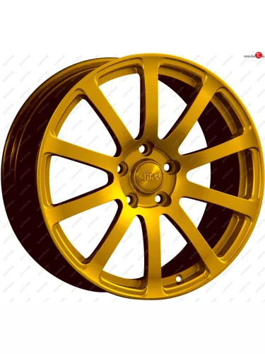 Кованый диск Slik PREMIUM L-812 8.5x18 (Ярко желтый RAL1021 (YELLOW)) 