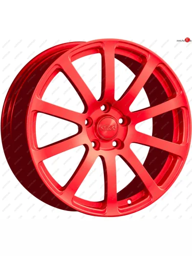 Кованый диск Slik PREMIUM L-812 8.5x18 (RAL 3026 ярко алый (3026)) 
