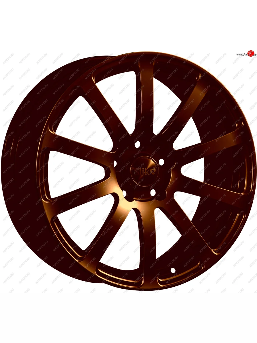 Кованый диск Slik PREMIUM L-812 8.5x18   (Коньячная бронза матовый (MBRZCGN))  в Самаре Самарской области