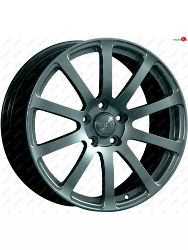 Кованый диск Slik PREMIUM L-812 8.5x18 (Матовый серый титан (TITAN)) 