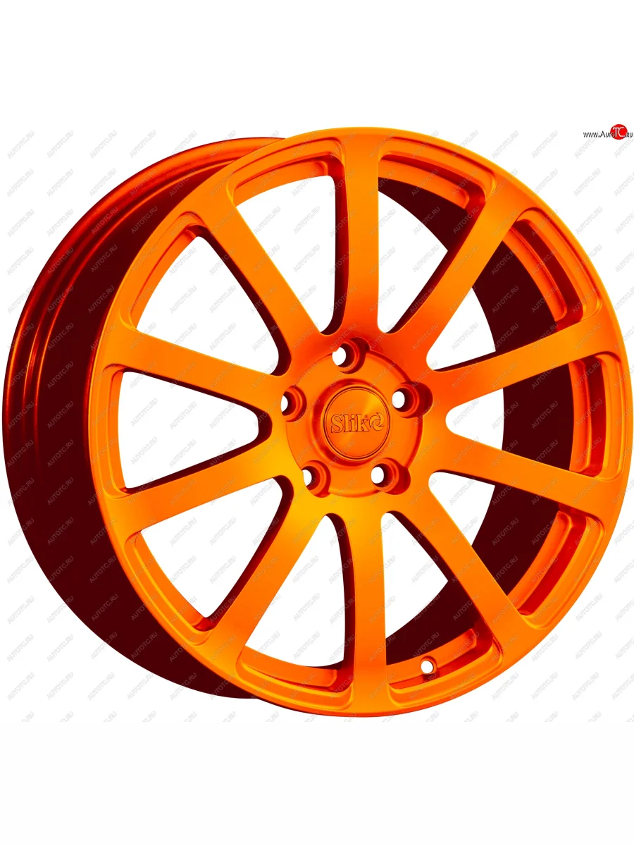 Кованый диск Slik PREMIUM L-812 8.5x18   (Ярко оранжевый (ORANGE))  в Самаре Самарской области