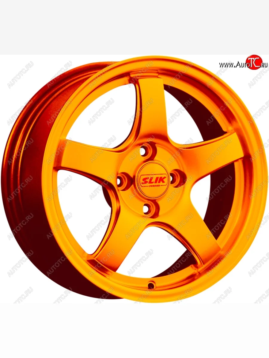 Кованый диск Slik Classic L-1843 6.5x15 Mitsubishi Carisma (1996-1999) 4x114.3xDIA67.1xET46.0 (Ярко оранжевый (ORANGE))