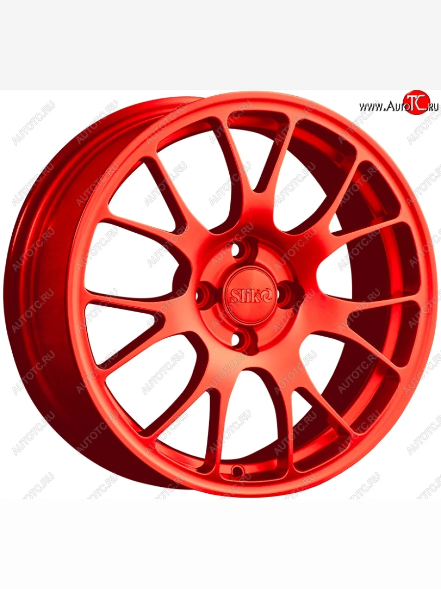 Кованый диск Slik Classic L-215 6.5x16 Seat Alhambra 7N дорестайлинг (2010-2015) 5x112.0xDIA57.1xET33.0 (RAL 3026 ярко алый (3026))