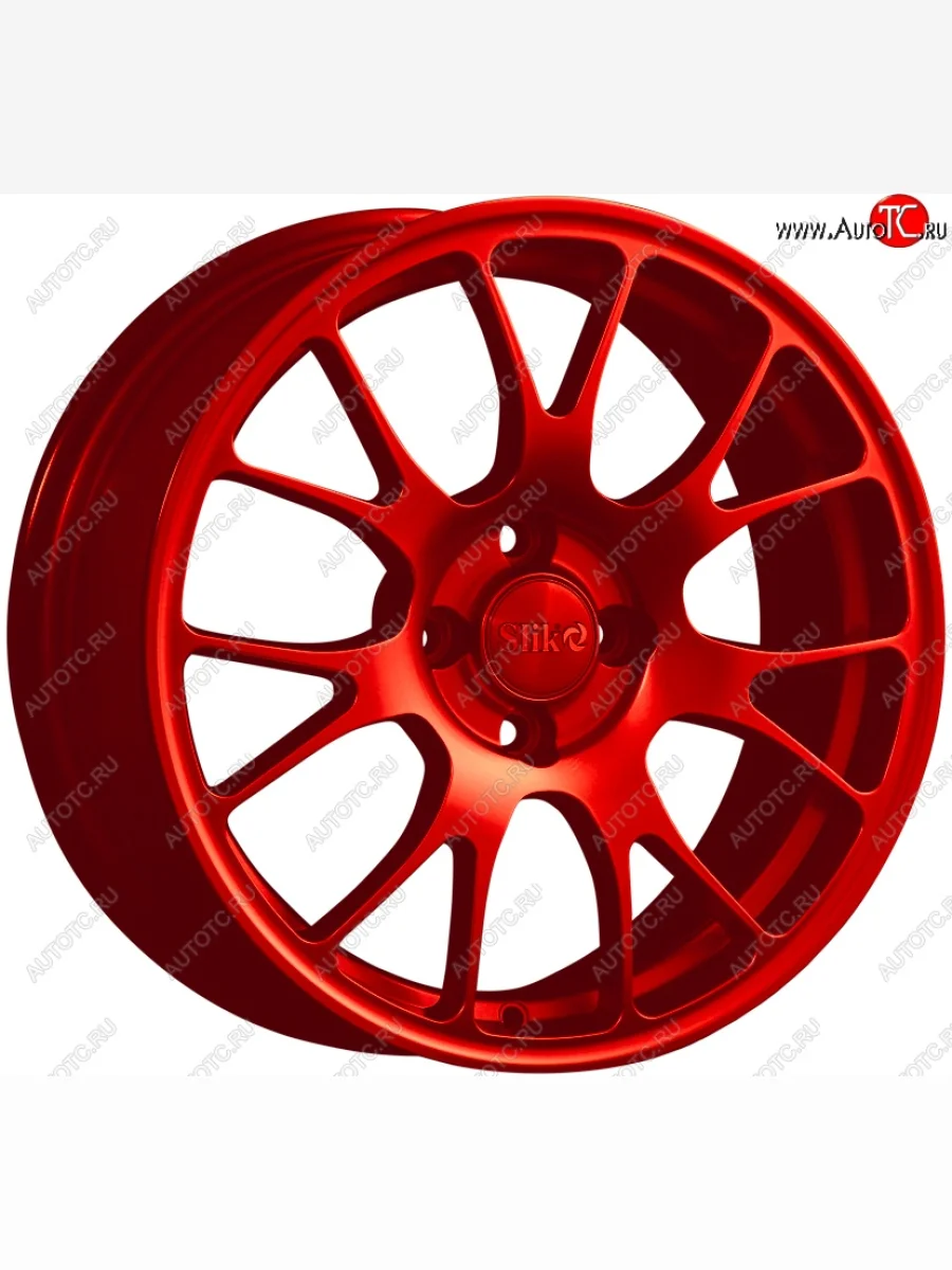 Кованый диск Slik Classic L-215 6.5x16 Seat Alhambra 7N дорестайлинг (2010-2015) 5x112.0xDIA57.1xET33.0 (Красный (RED))