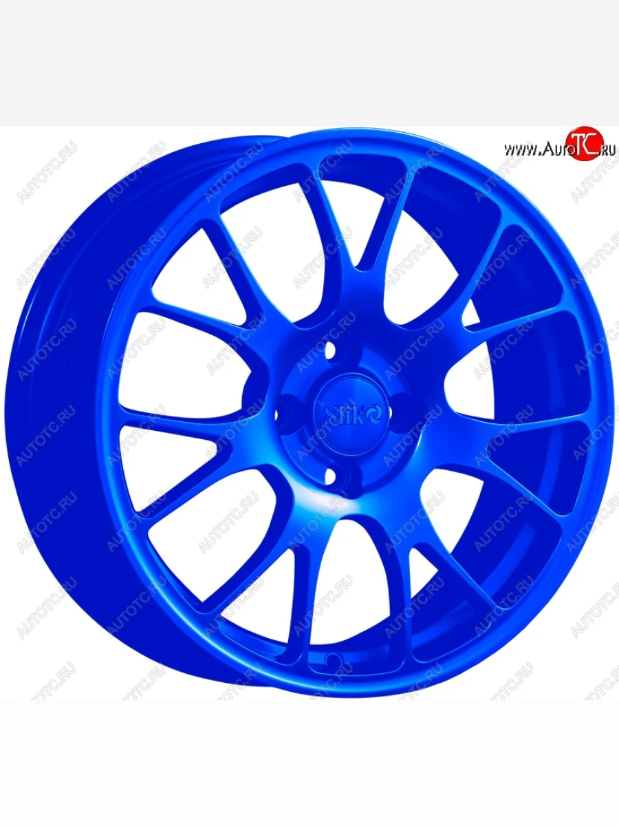 Кованый диск Slik Classic L-215 6.5x16 Seat Alhambra 7N дорестайлинг (2010-2015) 5x112.0xDIA57.1xET33.0 (Candy синий (Candy BLUE))