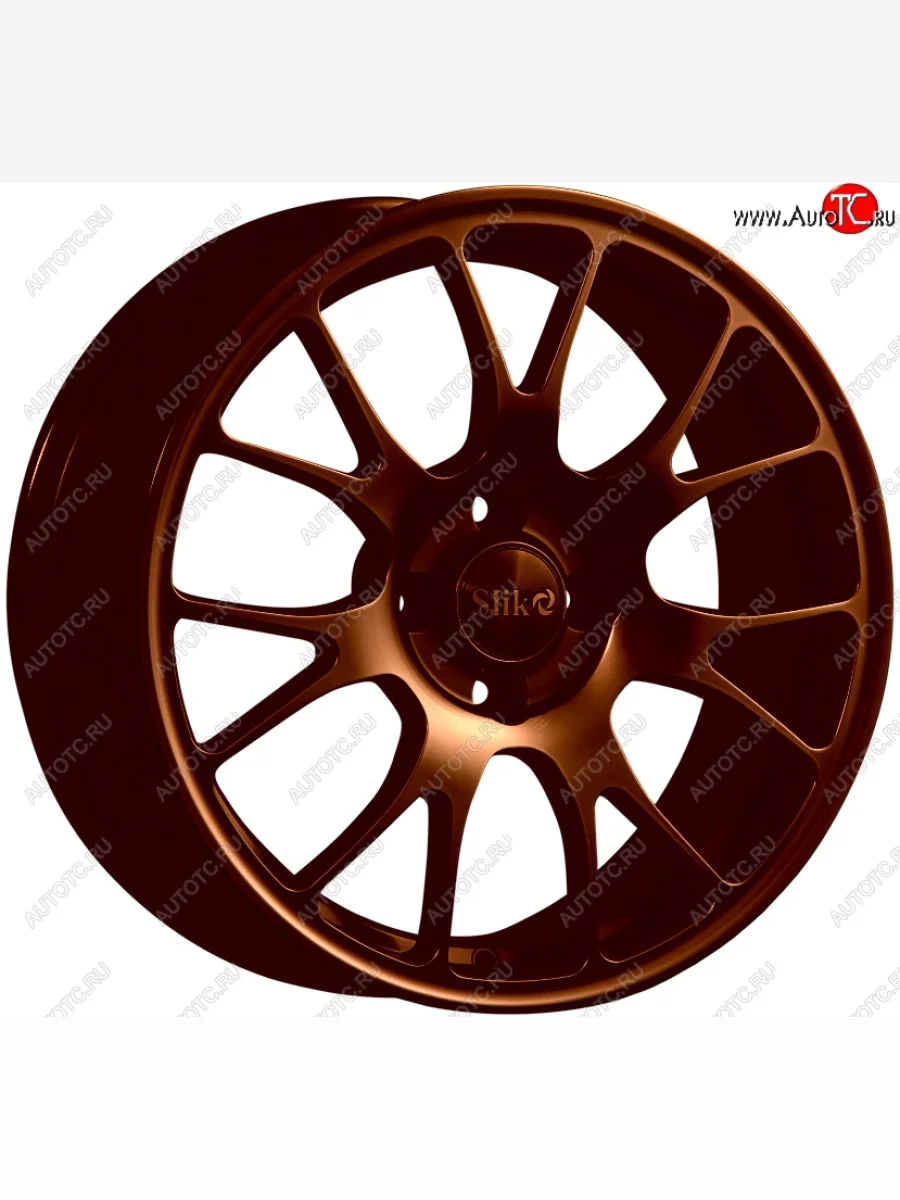 Кованый диск Slik Classic L-215 6.5x16 Seat Alhambra 7N дорестайлинг (2010-2015) 5x112.0xDIA57.1xET33.0 (Коньячная бронза глянец (BRZCGN))