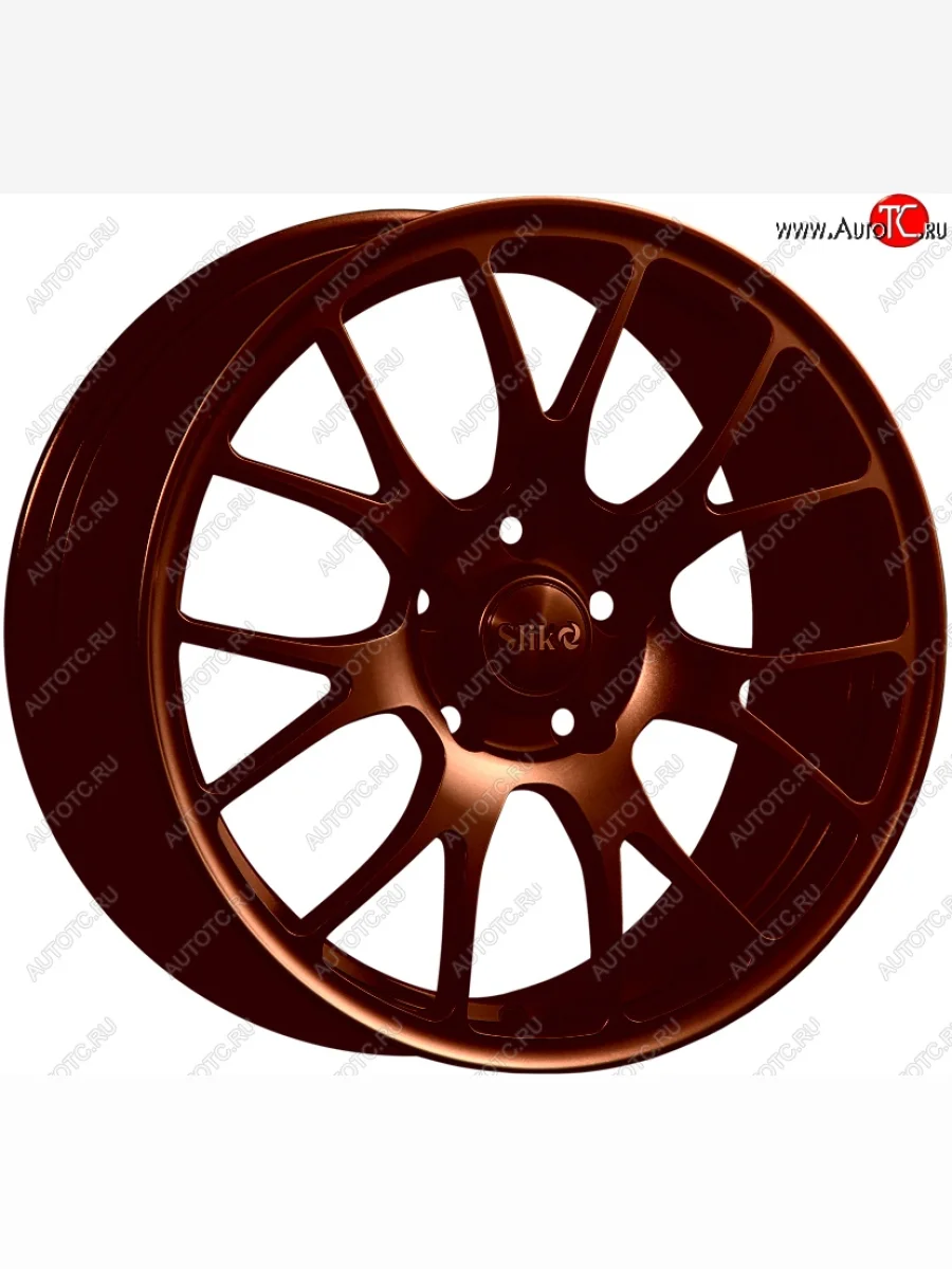 Кованый диск Slik Classic L-736 7.5x17 Mitsubishi Lancer Evolution 8 CT9A седан (2003-2005) 5x114.3xDIA67.1xET35.0 (Коньячная бронза матовый (MBRZCGN))