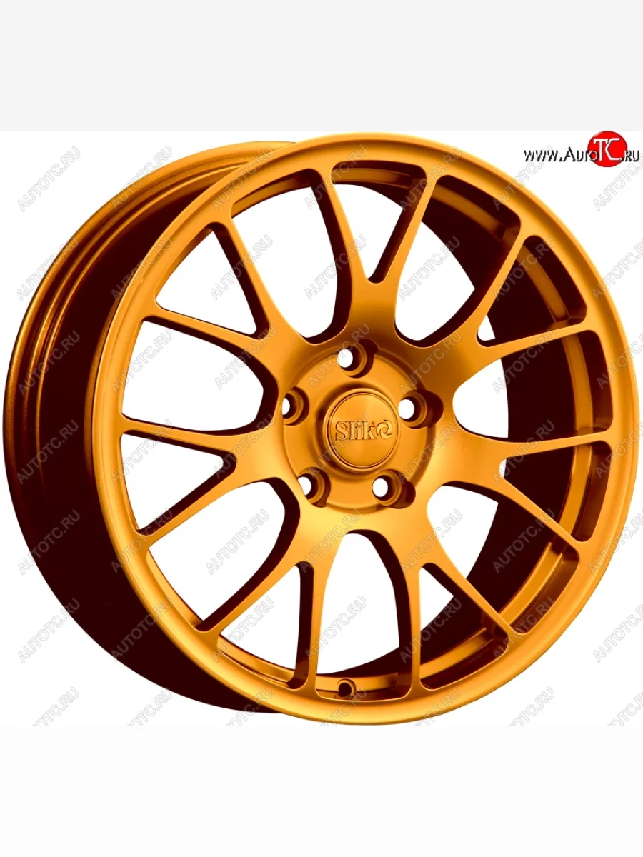 Кованый диск Slik Classic L-736 7.5x17 Mitsubishi Lancer Evolution 8 CT9A седан (2003-2005) 5x114.3xDIA67.1xET35.0 (Candy медно-оранжевый матовый)
