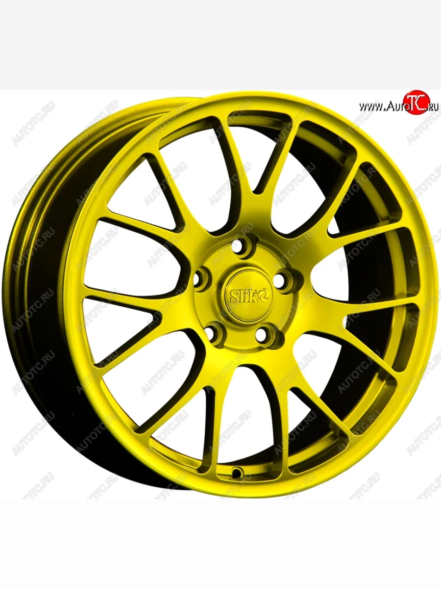 Кованый диск Slik Classic L-736 7.5x17 Mitsubishi Lancer Evolution 8 CT9A седан (2003-2005) 5x114.3xDIA67.1xET35.0 (Candy желтый (Candy Yellow))