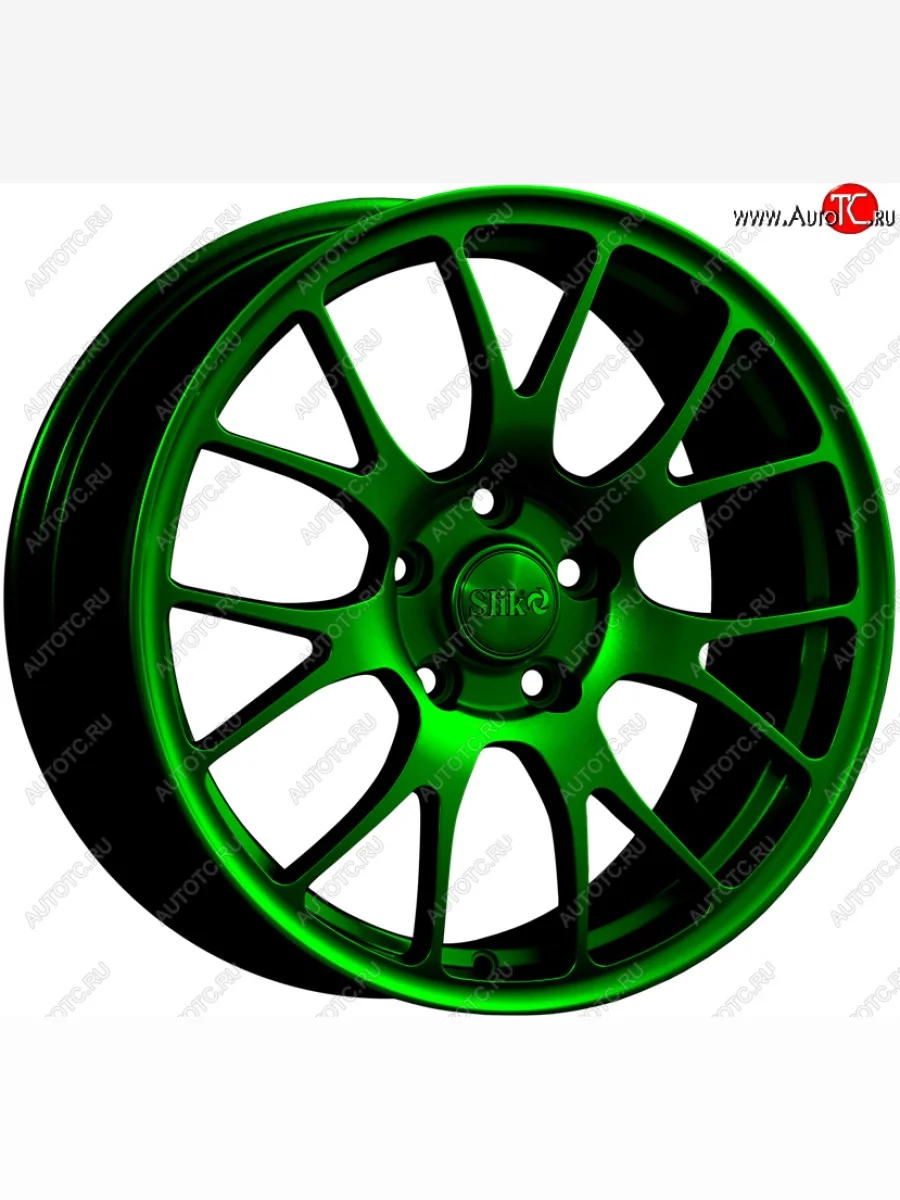 Кованый диск Slik Classic L-736 7.5x17 Volvo V90 дорестайлинг (2016-2020) 5x108.0xDIA63.4xET42.0 (Зеленый (GREEEN))