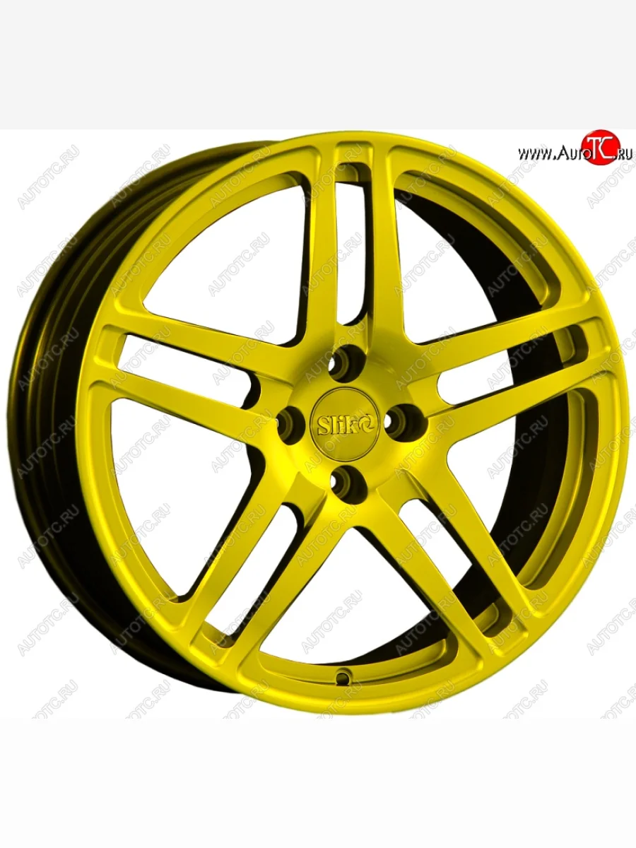 Кованый диск Slik Classic L-778 7.5x17 Toyota Sienna XL20 дорестайлинг (2003-2006) 5x114.3xDIA60.1xET45.0 (Candy желтый (Candy Yellow))
