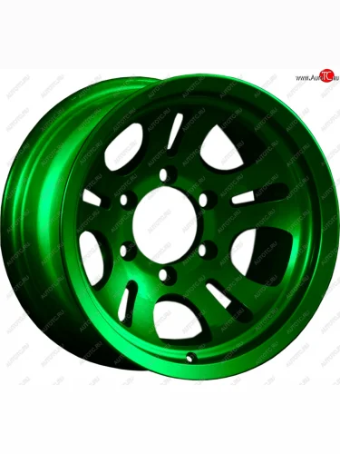 Кованый диск Slik Classic L-64 8.0x15 (Зеленый (GREEEN)) 
