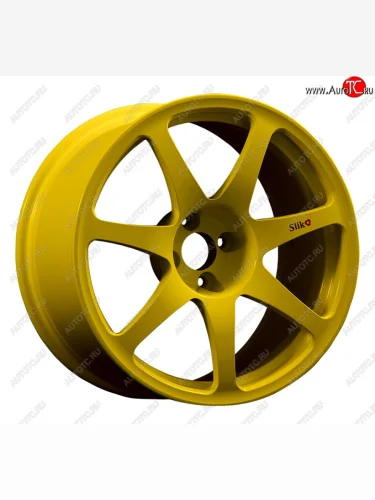 Кованый диск Slik Classic Sport L-751S 9.0x17 (Ярко желтый RAL1021 (YELLOW)) 