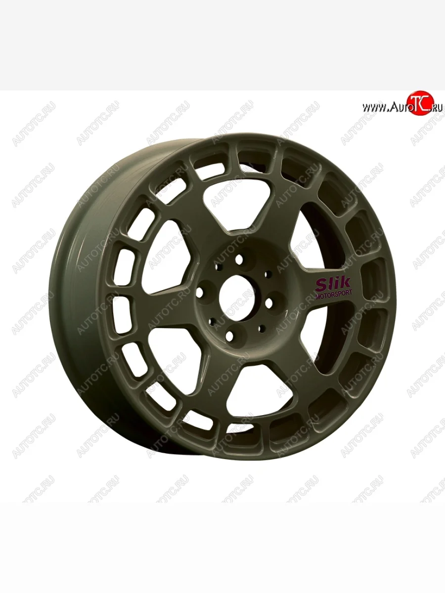 Кованый диск Slik Classic Sport L-151S 6.5x15 Renault Laguna X56 лифтбэк дорестайлинг (1993-1998) 4x100.0xDIA60.1xET38.0 (Темный хром (DC))