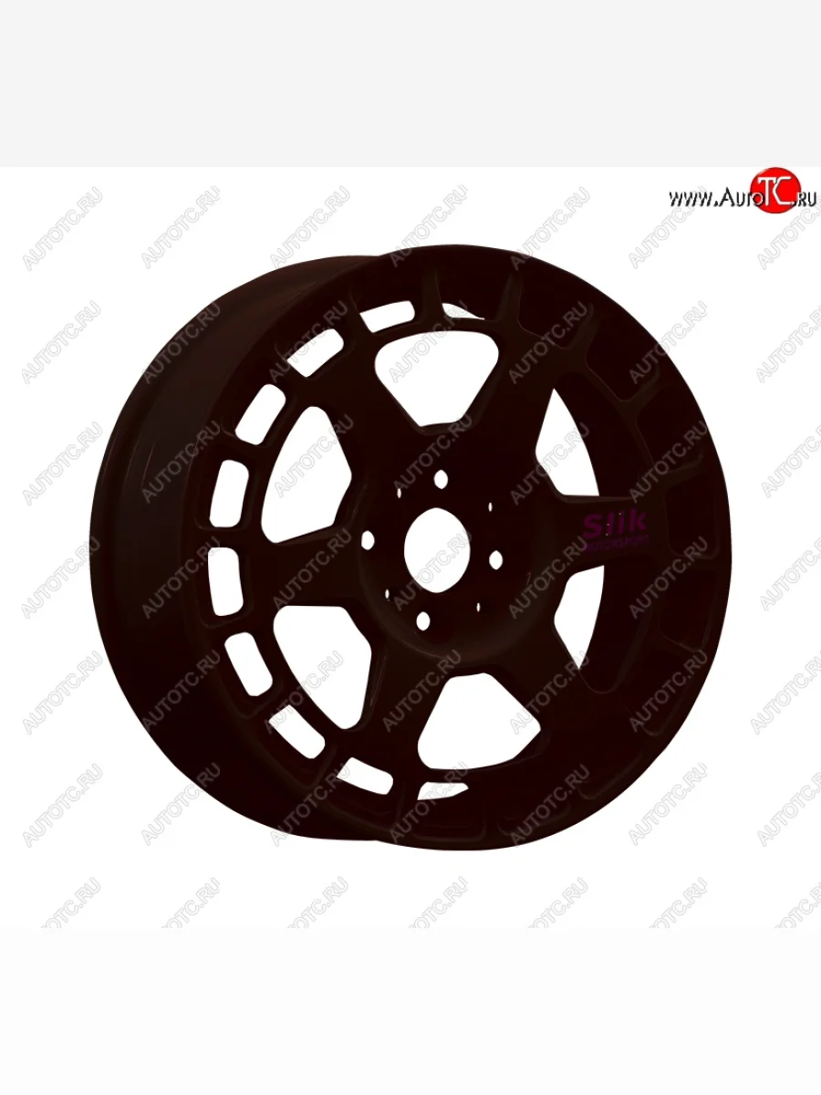 Кованый диск Slik Classic Sport L-151S 6.5x15 Renault Laguna X56 лифтбэк дорестайлинг (1993-1998) 4x100.0xDIA60.1xET38.0 (Черный глянцевый (BK))