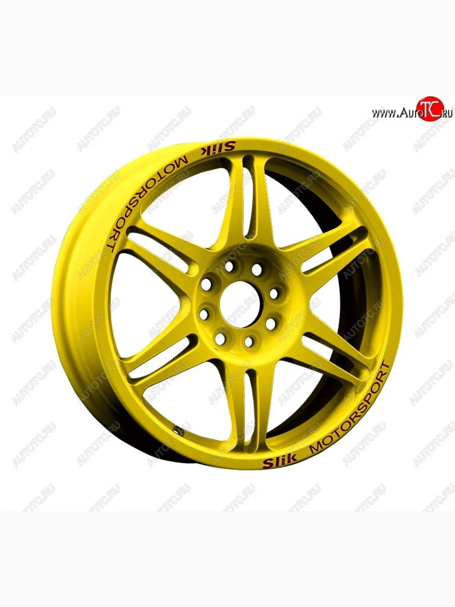 Кованый диск Slik Classic Sport L-152S 6.5x15 Brilliance M1 (2005-2011) 5x108.0xDIA68.0xET42.0 (Candy ярко-желтый (Candy YELLOW))