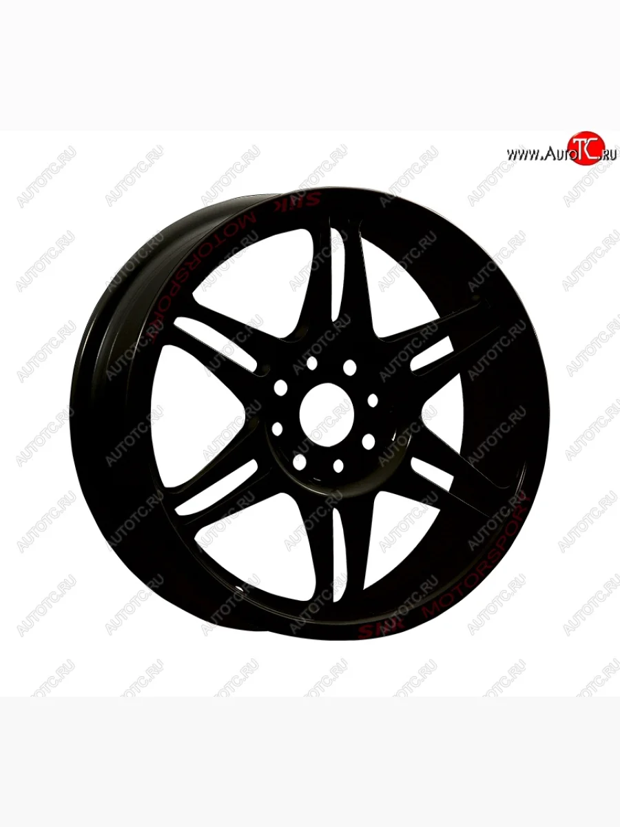 Кованый диск Slik Classic Sport L-152S 6.5x15 Renault Laguna X56 лифтбэк дорестайлинг (1993-1998) 4x100.0xDIA60.1xET38.0 (Черный глянцевый (BK))