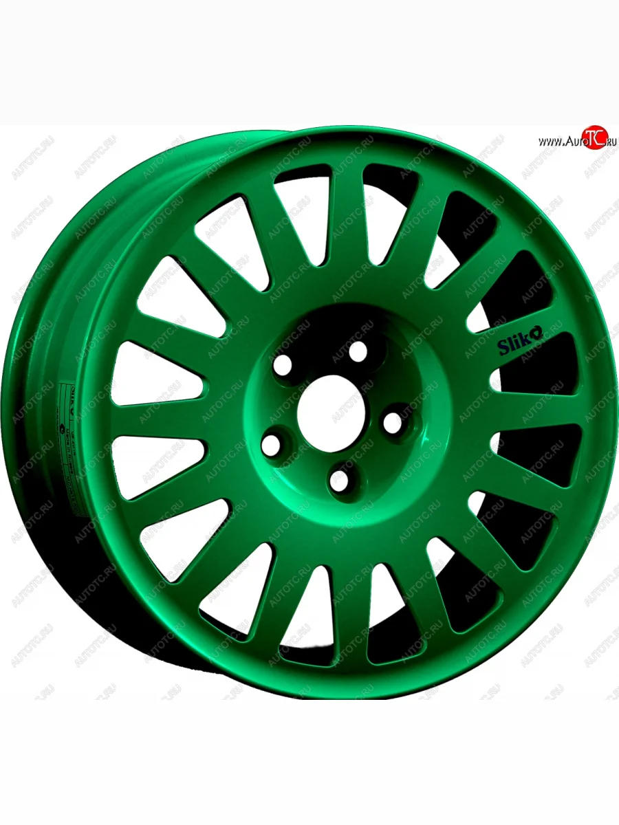 Кованый диск Slik Classic Sport L-1823S 6.5x15   (Candy изумрудно-зеленый (Candy Green))  в Самаре Самарской области